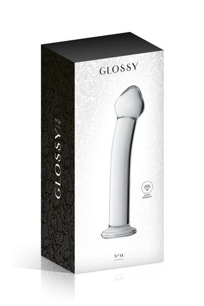 Dildo En Verre - Glossy N°14 1 Dildo En Verre - Glossy N°14
