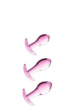 Alternative view of Set De Plugs En Verre - Glossy N°17 - Rose