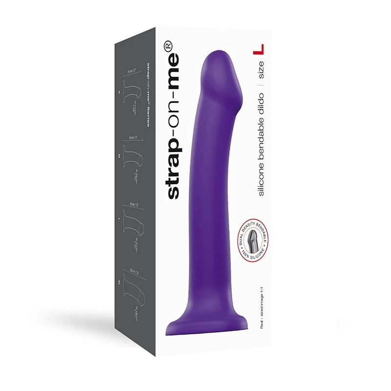 Strap-on-me Strap-on Dildo - Violet - Taille L 5 Strap-on-me Strap-on Dildo - Violet - Taille L – Image 5