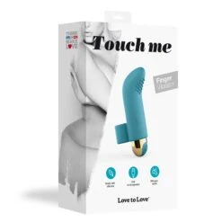 Love To Love Mini Vibro Touch Me - Petrol -Maison Close Magasin 6032138 pack web