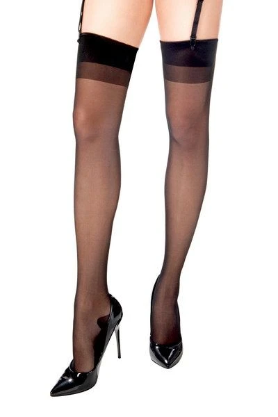 Bas Couture Carmen - Noir 3 Bas Couture Carmen - Noir – Image 3