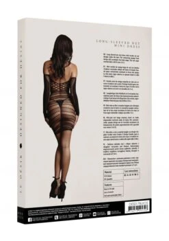 Robe Filet Manches Longues - Alice - Le Désir -Maison Close Magasin 76436scr e371d3fdf336373