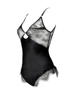 Combinaison En Soie Et Dentelle - Aster Diamond Teddy -Maison Close Magasin aster diamond teddy 3