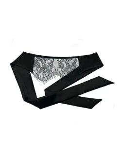 Bandeau En Satin Et Dentelle - Météorite