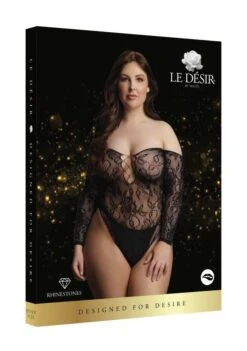 Body Ouvert En Dentelle Avec Strass - Wonder Queen Size 6 Body Ouvert En Dentelle Avec Strass - Wonder Queen Size -Maison Close Magasin body dentelle strass wonder queen size 3