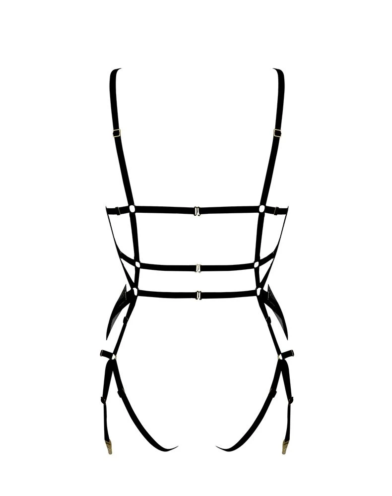 Body Seins Nus Avec Dos Effet Harnais - Osidian 2 Body Seins Nus Avec Dos Effet Harnais - Osidian – Image 2