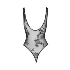 Maison Close Magasin -Maison Close Magasin body resille motif fleuri 2