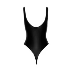 Noir Handmade Body String En Wetlook -Maison Close Magasin body string laque noir 4