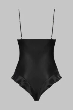 Maison Close Body String En Soie Et Dentelle - Rendez-vous Noir -Maison Close Magasin body string rendez vous noir 6