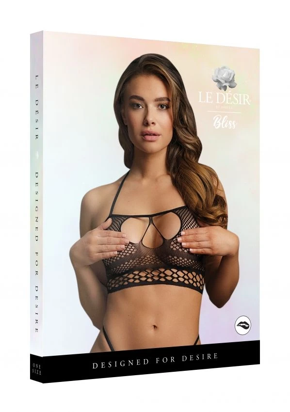 Brassière Ajourée En Résille - Bliss 3 Brassière Ajourée En Résille - Bliss – Image 3
