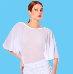 Top En Résille Blanche - Aloha