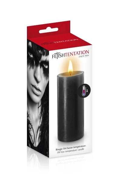 Bougie Large Basse Température - Noire 2 Bougie Large Basse Température - Noire – Image 2