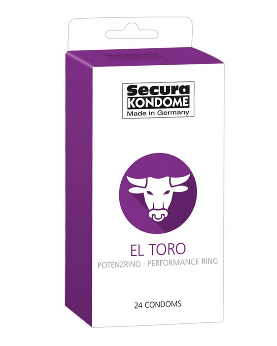 Préservatifs Effet Cockring - El Toro - X24 1 Préservatifs Effet Cockring - El Toro - X24