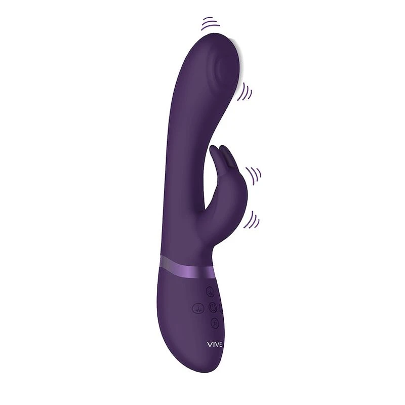Vive Vibromasseur Rabbit Cato - Violet 1 Vive Vibromasseur Rabbit Cato - Violet