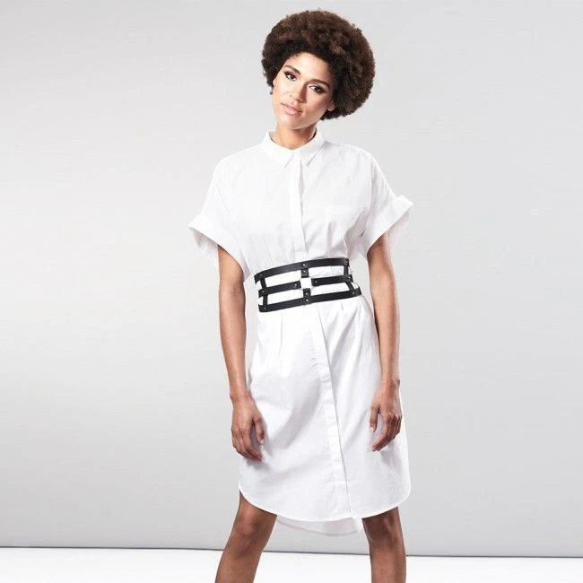 Bijoux Indiscrets Ceinture Harnais En Cuir Vegan - Maze 2 Bijoux Indiscrets Ceinture Harnais En Cuir Vegan - Maze – Image 2