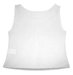 Binder Poitrine Court - Blanc