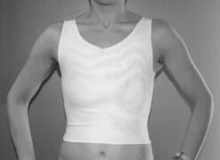 Binder Poitrine Court - Blanc 28 Binder Poitrine Court - Blanc -Maison Close Magasin chestbindercourtblancface 3