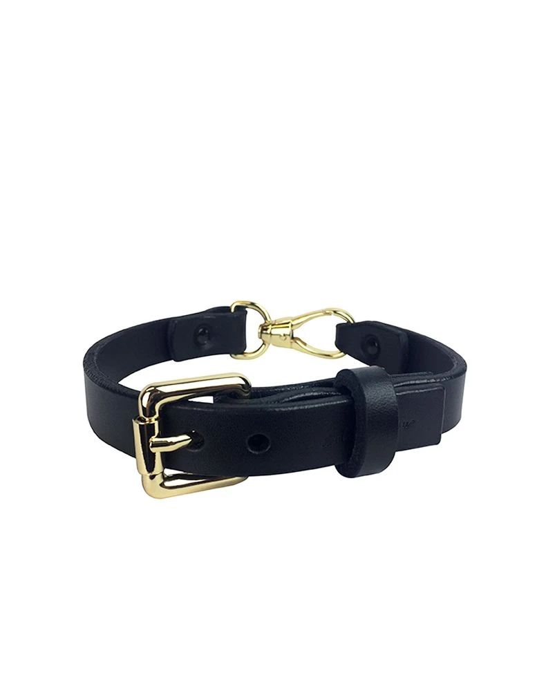 Choker Captivate - Noir Et Or 1 Choker Captivate - Noir Et Or