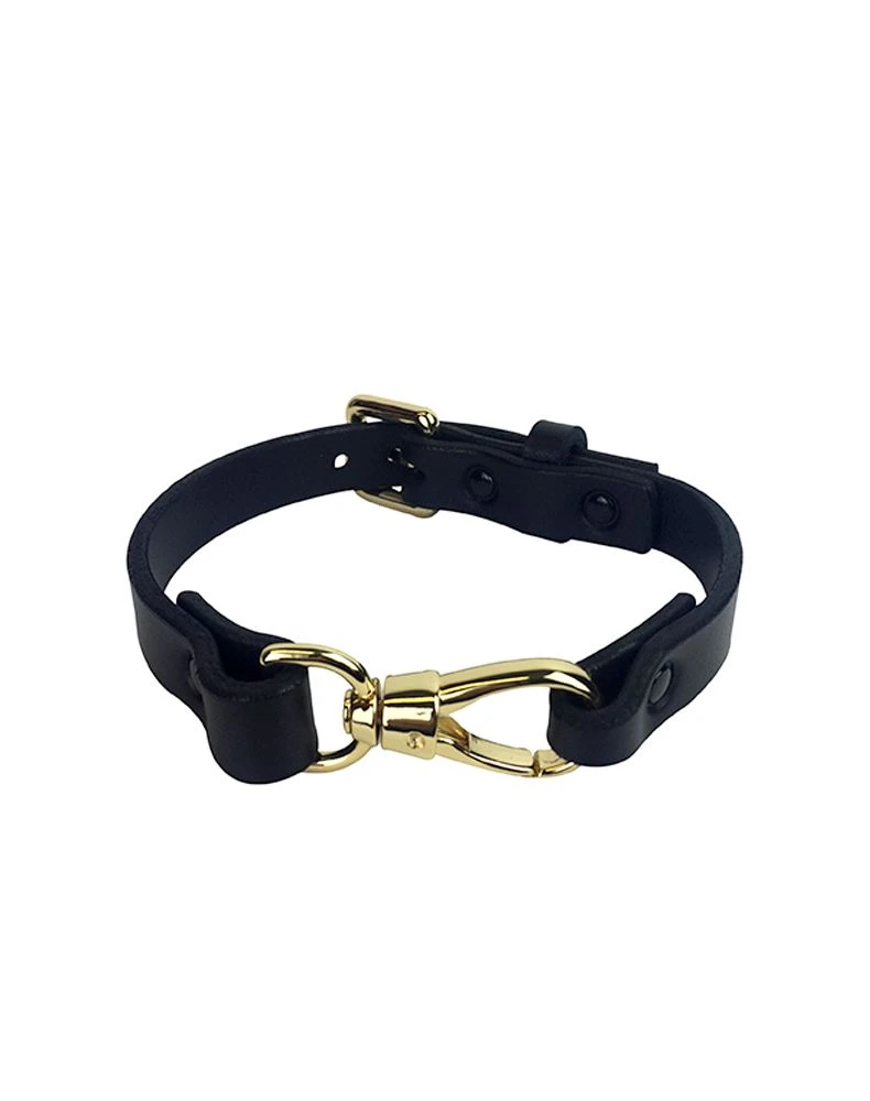Choker Captivate - Noir Et Or 2 Choker Captivate - Noir Et Or – Image 2