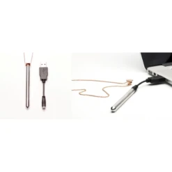 Collier Vibrant Plaqué Or 24 Carats -Maison Close Magasin collier vibro crave or 3