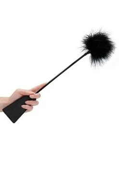 Cravache Et Marabout - Noir -Maison Close Magasin cravache plume 2