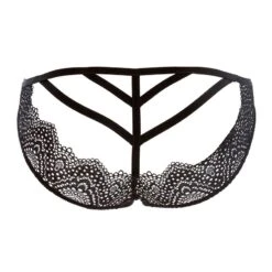 Culotte Fesses Demi-nues En Tulle Et Dentelle - Nommée Désir -Maison Close Magasin culotte fesses nues nommee desir 1