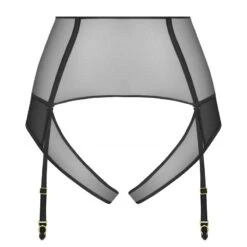 Maison Close Tanga Ouvert Porte-jarretelles - L'Amoureuse - Dahlia Noir 7 Maison Close Tanga Ouvert Porte-jarretelles - L'Amoureuse - Dahlia Noir -Maison Close Magasin culotte haute l amoureuse dahlia 4