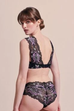 Culotte En Dentelle Florale Irisée - Isis