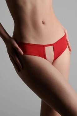 Maison Close Culotte Ouverte - Le Petit Secret - Rouge