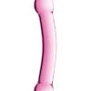 Dildo En Verre - Glossy N°7 - Rose