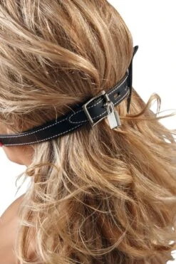 Gag-ball En Silicone - ø 4cm - Rose -Maison Close Magasin gag ball silicone rose mannequin dos