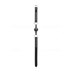 Gag-ball En Simili Cuir Et Strass - ø 4cm -Maison Close Magasin gag ball strass 4
