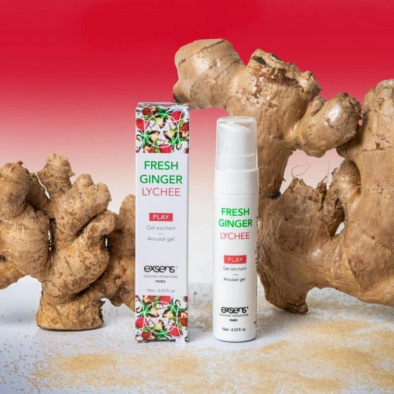 Gel Excitant Effet Froid Et Comestible - Gingembre Litchi 3 Gel Excitant Effet Froid Et Comestible - Gingembre Litchi – Image 3