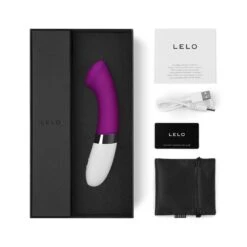 LELO Vibromasseur Point G Gigi II - Violet -Maison Close Magasin gigi2packagingcontaindeeprose