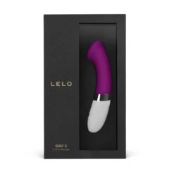 LELO Vibromasseur Point G Gigi II - Violet -Maison Close Magasin gigi2packagingdeeprose ll