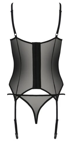 Guêpière En Dentelle Recyclée - Zinnia -Maison Close Magasin guepiere dentelle recyclee zinnia 4