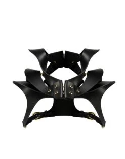 Harnais D'épaules En Cuir - Overlay Shoulders 7 Harnais D'épaules En Cuir - Overlay Shoulders -Maison Close Magasin harnais paules cuir elf zhou 3