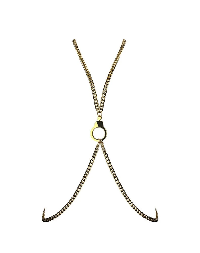 Harnais En Chaînes - Menottes Chain Harness 3 Harnais En Chaînes - Menottes Chain Harness – Image 3