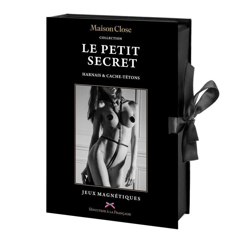 Maison Close Harnais Avec Cache-tétons - Le Petit Secret - Jeux Magnétiques 7 Maison Close Harnais Avec Cache-tétons - Le Petit Secret - Jeux Magnétiques – Image 7