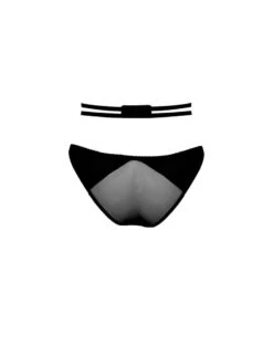 Culotte En Soie Avec Porte-jarretelles Amovibles - Dahlia -Maison Close Magasin harness brief 3