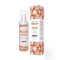 Huile De Massage Chauffante Bio - Pêche Blanche