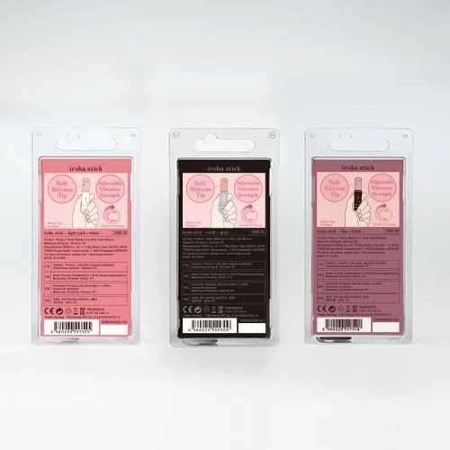 Mini Vibro Iroha Stick - Lilas Et Noir 2 Mini Vibro Iroha Stick - Lilas Et Noir – Image 2