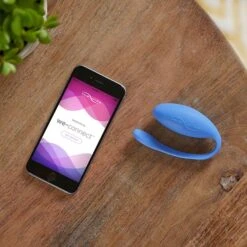 We-Vibe Oeuf Vibrant Télécommandé Jive - Bleu -Maison Close Magasin jivemoodwoodiphone wv