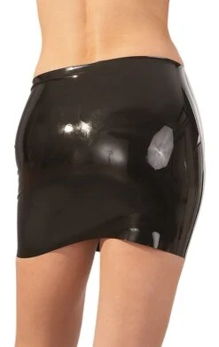 Jupe En Latex - Noire