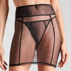 Maison Close Jupe Porte-jarretelles - L'Amoureuse - Dahlia Noir -Maison Close Magasin jupe pj l amoureuse dahlia noir 4