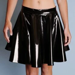 Jupe Patineuse En Vinyle