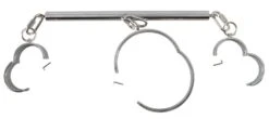 Kit De Contrainte En Acier 6 Kit De Contrainte En Acier -Maison Close Magasin kit de contrainte acier choker menottes ouvert
