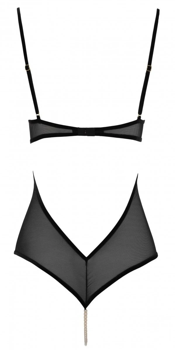 Body En Dentelle De Calais Avec Perles - Kyoto 1 Body En Dentelle De Calais Avec Perles - Kyoto