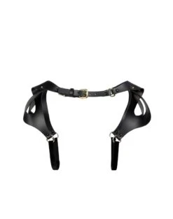 Ceinture Harnais En Cuir - Frame Waist Belt -Maison Close Magasin leg1