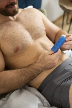 Mini Gaine Masturbatrice Pour Pénis - Arcwave Ghost Bleu -Maison Close Magasin masturbateur penis ghost bleu 5